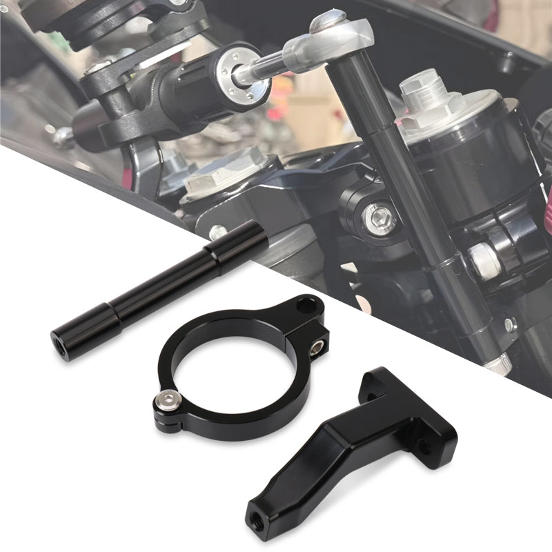 Steering Damper Stabilizer Kit Cnc - Accessori moto Kit di montaggio stabilizzatore