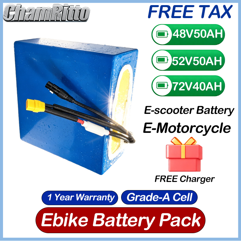 Batteria al Litio per Bici Ele - 60V 30Ah 21700 Battery Pack recensione e prezzo