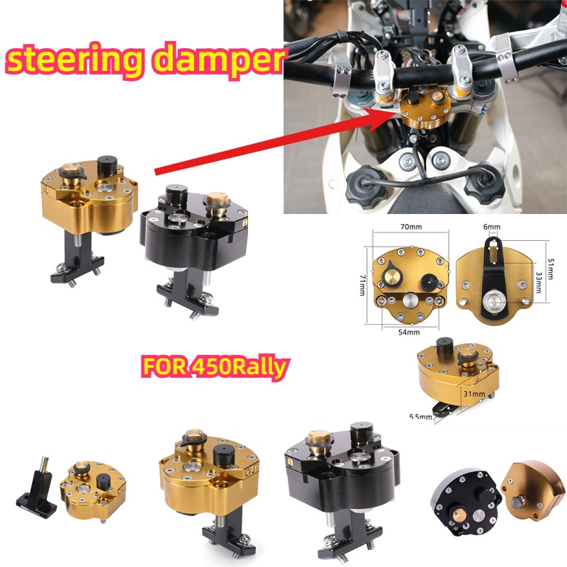 Kit di montaggio ammortizzator - Steering Damper Stabilizer Kit Cnc recensione e prezzo